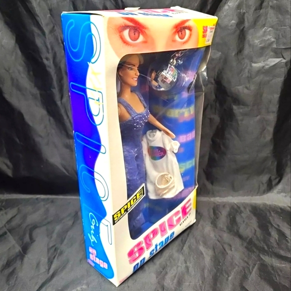 Spice Girls on Stage Sporty Spice Doll by Galoob (1998) NIB New Official - Picture 6 of 6